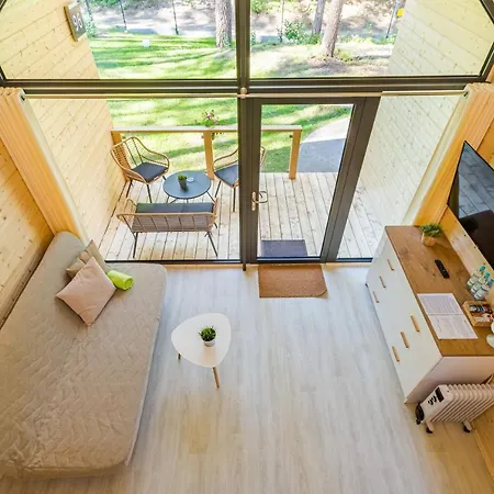 Bursztynowo Osrodek Wczasowy بيت خشبي شتوتوفو