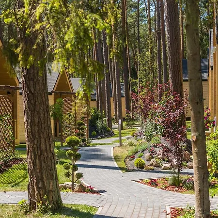 بيت خشبي Bursztynowo Osrodek Wczasowy *