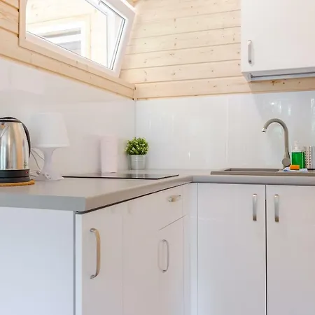 بيت خشبي Bursztynowo Osrodek Wczasowy *