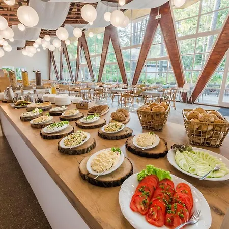 Bursztynowo Osrodek Wczasowy بيت خشبي *